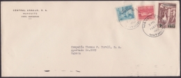 1957-H-38 CUBA REPUBLICA (LG-598) 1953 SUGAR MILLS. CENTRAL ARAUJO, MANGUITO, MATANZAS, - Lettres & Documents