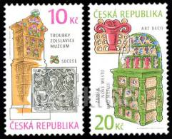 Czech Republic - 2010 - Historical Chimneys, XX Century - Mint Stamp Set - Ungebraucht