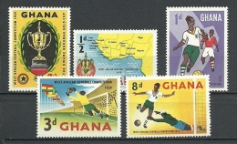 Ghana 1959 - Soccer, MNH - Unused Stamps