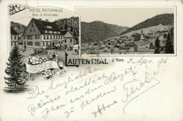 DE LANGELSHEIM / Lautenthal Hotel Rathaus Bes J. Andreas / - Langelsheim