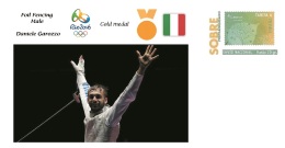 Spain 2016 - Olympic Games Rio 2016 -  Gold Medal - Foil Fencing Male Italy Cover - Otros & Sin Clasificación