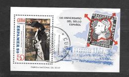 CUBA  Stamps   BF  N. 62/US -  1980 - - Blocs-feuillets