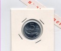 ITALIA 1976  MONETA Da 5 LIRE DELFINO FDC - Da Rotolino - 5 Liras