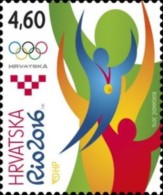 HR 2016-1238 OLYMPIC GAMES RIO, HRVATSKA CROATIA, 1 X 1v, MNH - Eté 2016: Rio De Janeiro