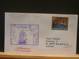 61/259    LETTRE   NORGE  OBL. MARITIEME - Brieven En Documenten