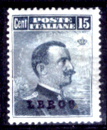 Italia-F01220 - Egeo - Lero 1912: Sassone N. 4 (+) LH - Privo Di Difetti Occulti - Egeo (Lero)
