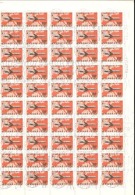 Hungary 1977 3134 Air (100) - Feuilles Complètes Et Multiples