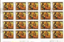 Hungary 1978 3222 Durer (20) - Feuilles Complètes Et Multiples