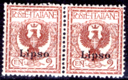 Italia-F01228 - Egeo - Lipso 1912: Sassone N. 1 (++) MNH - Privo Di Difetti Occulti - Ägäis (Lipso)