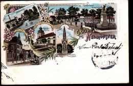 DC1940 - SCHLESWIG HOLSTEIN - NEUMÜNSTER - LITHO POSTCARD - Neumünster