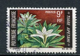 POLYNESIE -  Yv. N° 64   (o)  9 F   Fleurs  Cote  1,25 Euro  BE - Used Stamps