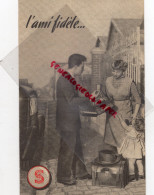 SINGER - BEAU DEPLIANT PUBLICITAIRE - L' AMI FIDELE- MACHINES A COUDRE- BROUSSARD YVES GUERET - 27 AV. OPERA PARIS - Andere & Zonder Classificatie