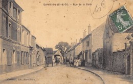 CPA 95  SURVILLIERS RUE DE LA GARE - Survilliers