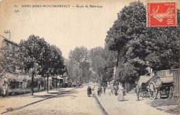 CPA 95  SOISY SOUS MONTMORENCY ROUTE DE SAINT LEU - Soisy-sous-Montmorency