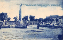 30-LE GRAU-DU-ROI- AVENUE DE LA GARE , MONUMENT AUX MORTS 14/18 - Le Grau-du-Roi