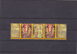 #130   RELIGION, SAINTS, GOD, 5 X STAMPS, 2008,  MNH**,   ROMANIA. - Ongebruikt