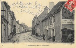 Châteaumeillant - Grande Rue - Hôtel Soupron Et Diligence - Edition B.F. Paris - Carte N° 9 - Châteaumeillant