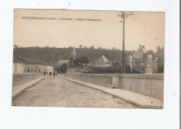 PEYREHORADE (LANDES) PONT NEUF COLLINE D'ASPREMONT 1924 - Peyrehorade