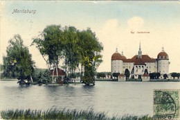 DRESDEN, Königl. Zwinger (1909), 2 Scans - Moritzburg