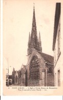 Bretagne-Pont-Croix ( Douarnenez-Finistère)-+/-1910-L'Eglise Notre-Dame De Roscudon-Vue D'ensemble (côté Nord) - Pont-Croix