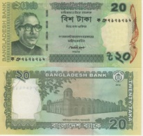 (B0027) BANGLADESH, 2012. 20 Taka. P-55. UNC - Bangladesh