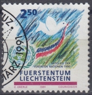 Liechtenstein 1991 Nº 956 Usado - Gebraucht