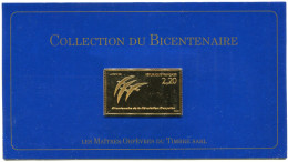 FRANCE 25 ème TIMBRE DE LA COLLECTION DU BICENTENAIRE LE N°2560 FOLON BICENTENAIRE DE LA REVOLUTION - Franz. Revolution