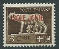 1941 ISOLE JONIE LUPA 5 CENT MNH ** - P2-5 - Isole Ionie