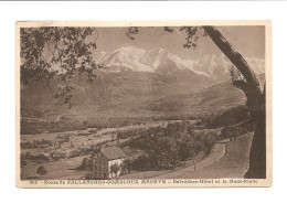 - 1041 -SALLANCHES COMBLOUX MEGEVE   Belvedere Hotel Et Le Mont Blanc - Combloux