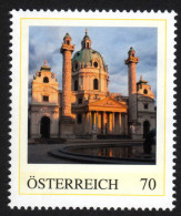 ÖSTERREICH 2014 ** Karlskirche, Fischer Von Erlach Errichtet Ab 1716 - PM Personalisierte Marke - MNH - Timbres Personnalisés