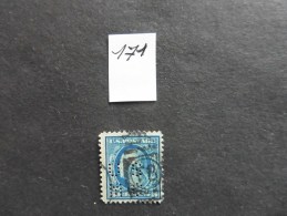 Etats-Unis :Perfins :timbre N°171  Perforé  US MC  Oblitéré - Zähnungen (Perfins)