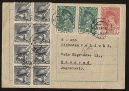 CZECH ZLIN ESPERANTO POSTAL CARD 1947 - Enveloppes