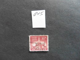 Etats-Unis :Perfins :timbre N°615  Perforé     B T P A  Oblitéré - Perforados