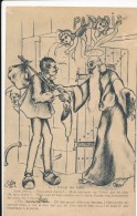 CPA Illustrateur C LESTIN 1911 Trop De Zèl N°1 Arrivée Au Paradis Saint Pierre - Autres & Non Classés