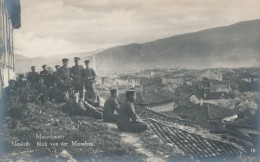 CPA MACEDOINE Carte-photo Uesküb Blick Von Der Moschee - Macedonia Del Nord