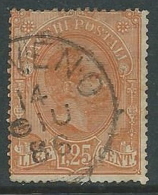 1884-86 REGNO USATO PACCHI POSTALI 1,25 LIRE - P2-8 - Postal Parcels