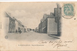 CPA 44 SAINT MARS LA JAILLE Rare Carte Précurseur Rue De Châteaubriant - Sonstige & Ohne Zuordnung