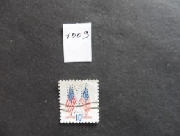 Etats-Unis :Perfins :timbre N° 1009   Perforé   M   Oblitéré - Perfin