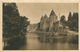 56 - JOSSELIN - Les Bords De L'Oust Et Le Château - Josselin