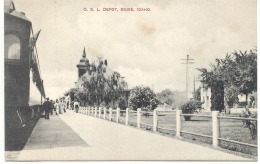 IDAHO - BOISE - Ddépot Station Railway - Sonstige & Ohne Zuordnung