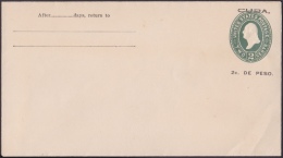 1899-EP-157. CUBA US OCCUPATION. 1899. ENTERO POSTAL US HABILITADO. 2c. Ed.42. DISPLACED SURCHARGE. POSTAL STATIONERY. - Storia Postale