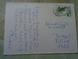 D138461   Hungary  Used Stamps On Postcard   24 Ft 2000's   Madonna - Gebruikt