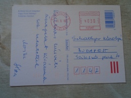D138469   Hungary  Franking Machine  Rákospalota   30 Ft. Easter Card  2002 - Used Stamps