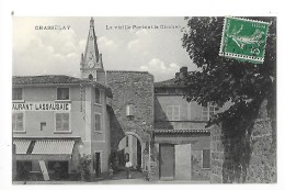 CHASSELAY  (cpa 69) La Vieille Porte Et Le Clocher - Restaurant LASSAUSAIE En 1912 -  -   ## RARE ##    - L 1 - Lamure Sur Azergues