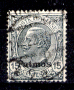 Italia-F01240 - Egeo - Patmo 1921-22: Sassone N. 10 (o) Used - Privo Di Difetti Occulti - Egeo (Patmo)