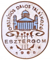 1965. 'Országos Dalos Találkozó - Esztergom' Zománcozott Fém Jelvény... - Unclassified