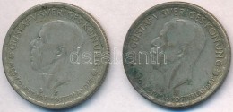 Svédország 1946TS 1Kr Ag 'V. Gusztáf' (2x) T:2-
Sweden 1946TS 1 Krona Ag 'Gustaf V' (2x) C:VF - Ohne Zuordnung