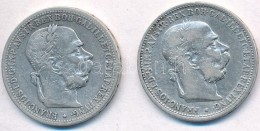 Ausztria 1893-1901. 1K Ag 'Ferenc József' (2x) T:2,2-
Austria 1893-1901. 1 Corona Ag 'Franz Joseph' (2x)... - Ohne Zuordnung