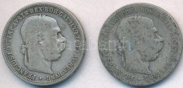 Ausztria 1893-1894. 1K Ag 'Ferenc József' (2x) T:2-,3 Patina
Austria 1893-1894. 1 Corona Ag 'Franz Joseph'... - Ohne Zuordnung