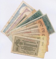 12db-os Vegyes Külföldi Bankjegy Tétel, Közte Németország / Weimari... - Unclassified